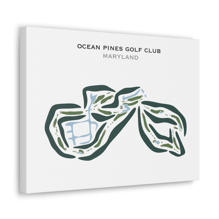 Ocean Pines Golf Club, Maryland - Printed Golf Courses