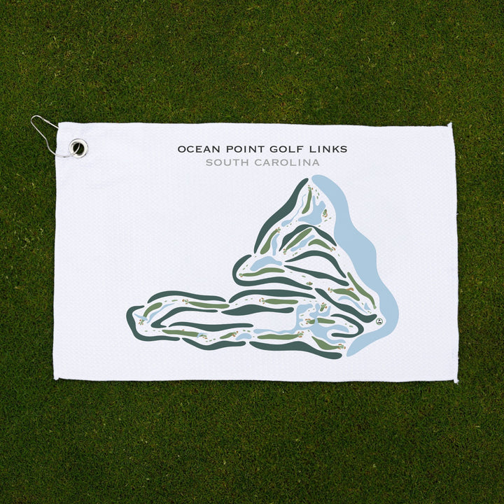 Ocean Point Golf Course, South Carolina - Printed Golf Courses