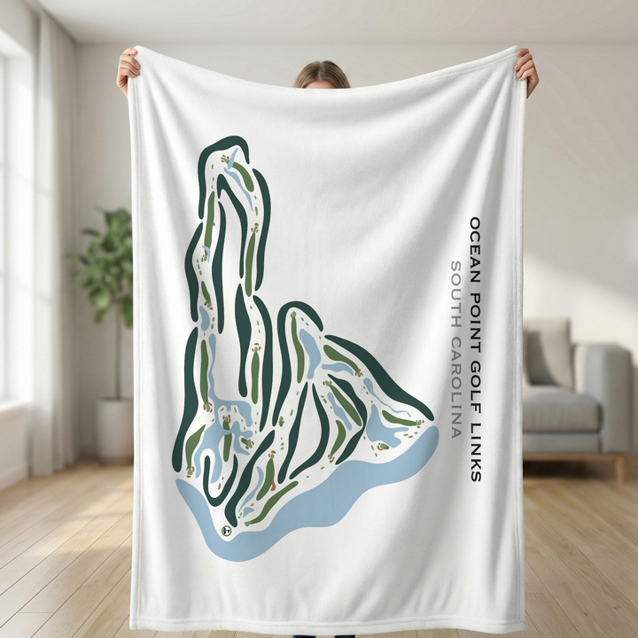 Ocean Point Golf Course, South Carolina - Printed Golf Courses