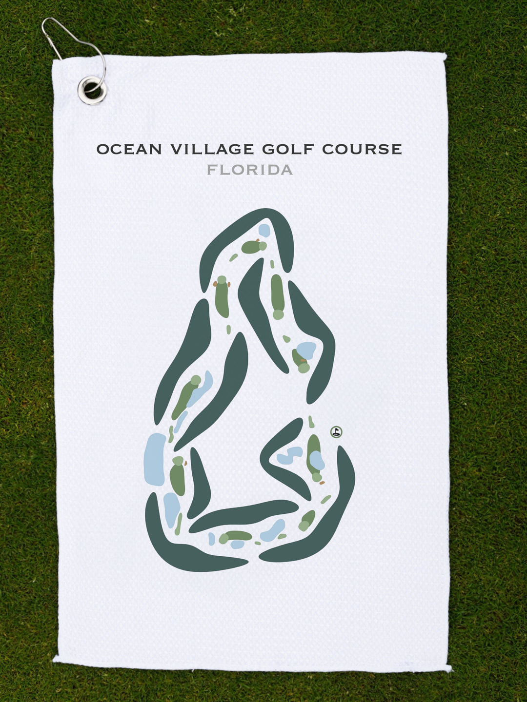 Ocean Village Golf Course, Florida - Printed Golf Courses