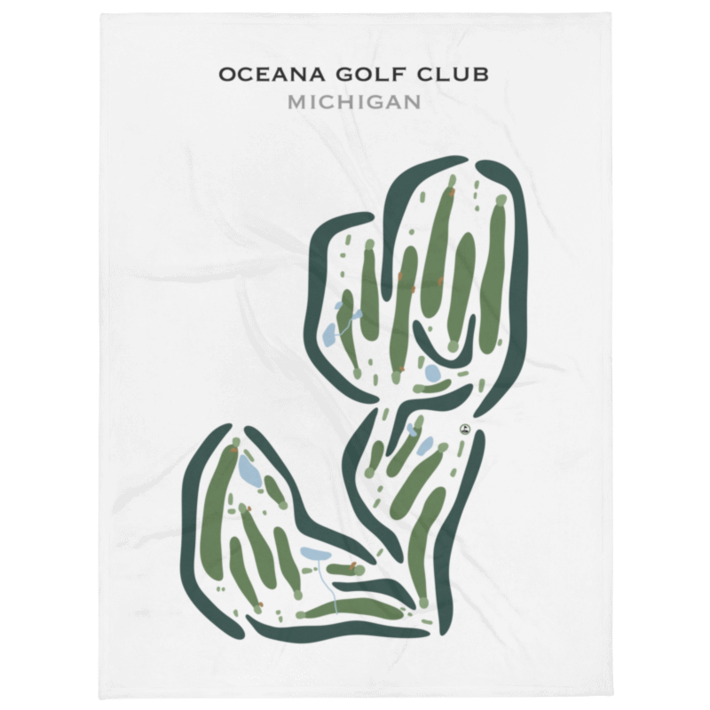 Oceana Golf Club, Michigan - Printed Golf Courses