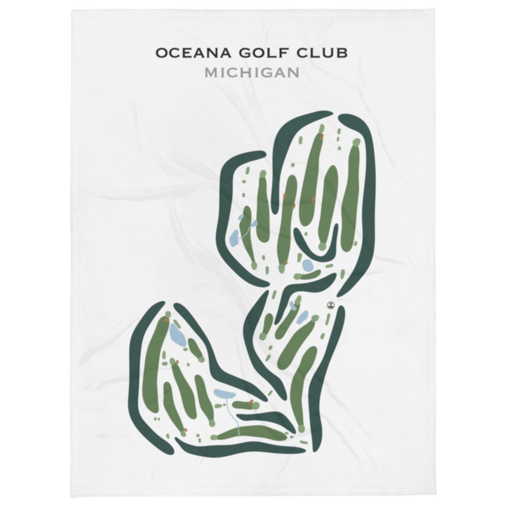 Oceana Golf Club, Michigan - Printed Golf Courses