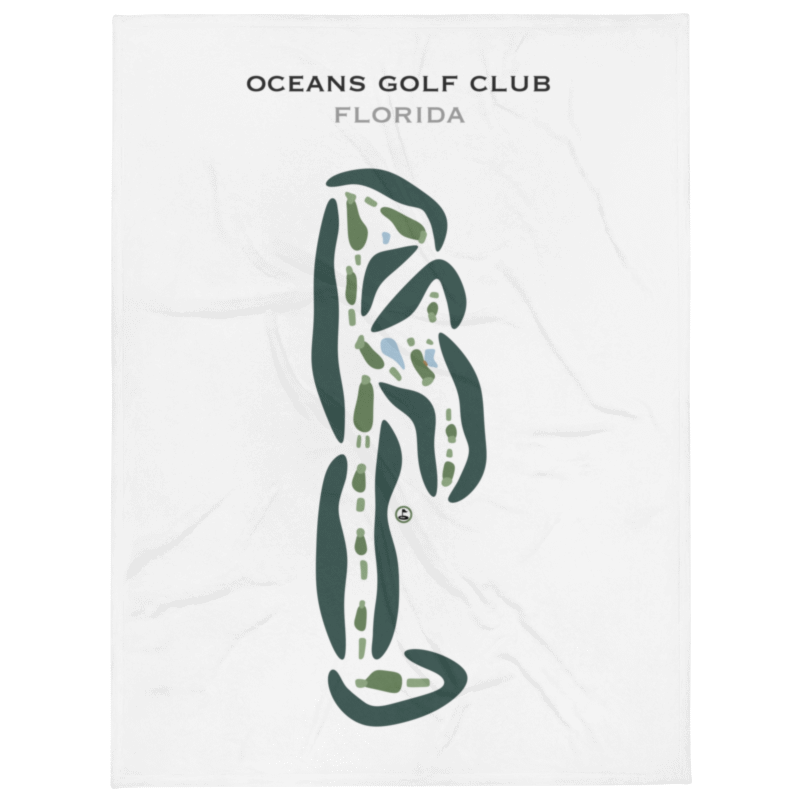 Oceans Golf Club, Florida - Printed Golf Courses