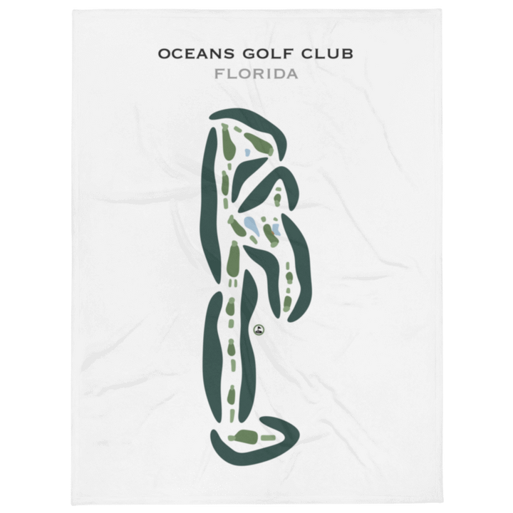 Oceans Golf Club, Florida - Printed Golf Courses