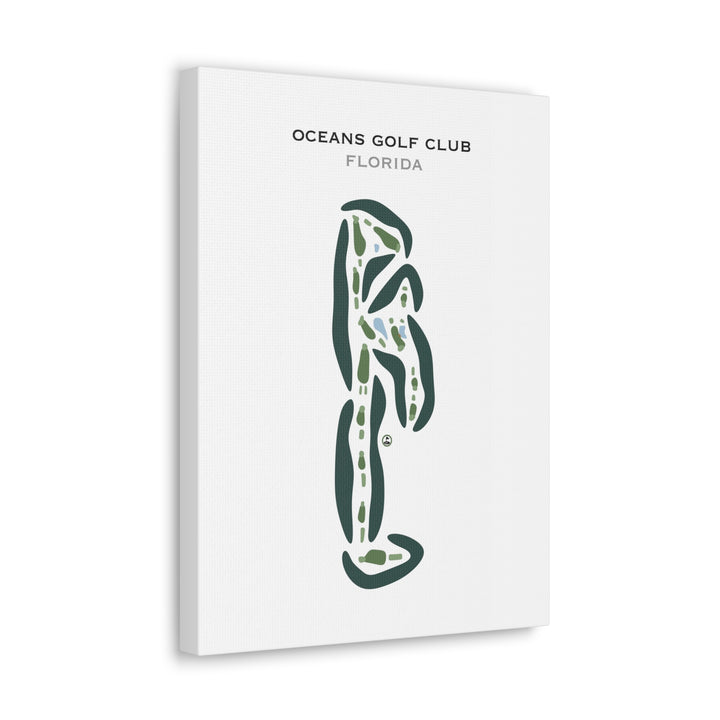 Oceans Golf Club, Florida - Printed Golf Courses