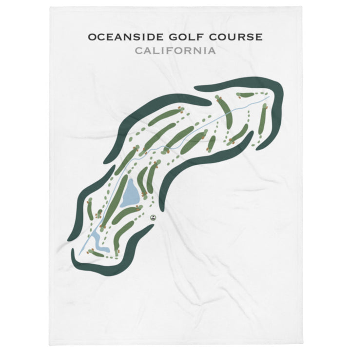 Oceanside Golf Course, California - Printed Golf Courses