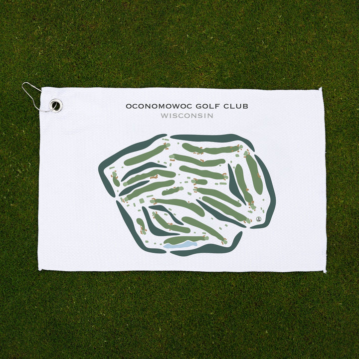 Oconomowoc Golf Club, Wisconsin - Printed Golf Courses