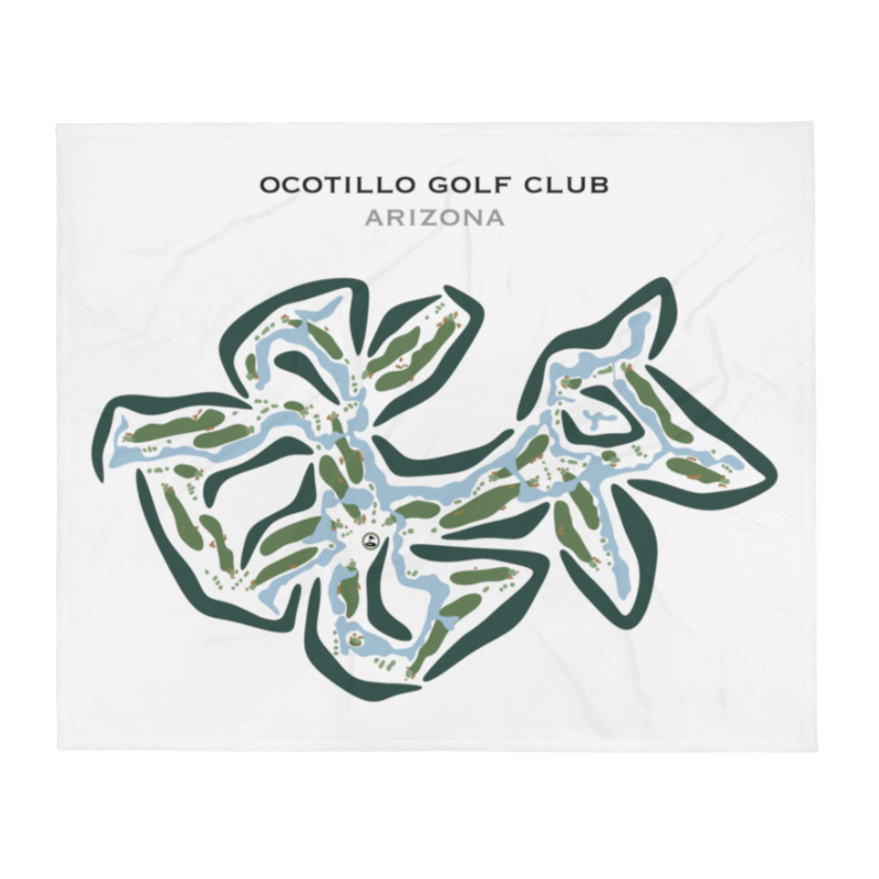 Ocotillo Golf Club, Arizona - Printed Golf Courses