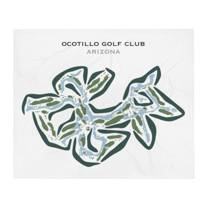 Ocotillo Golf Club, Arizona - Printed Golf Courses