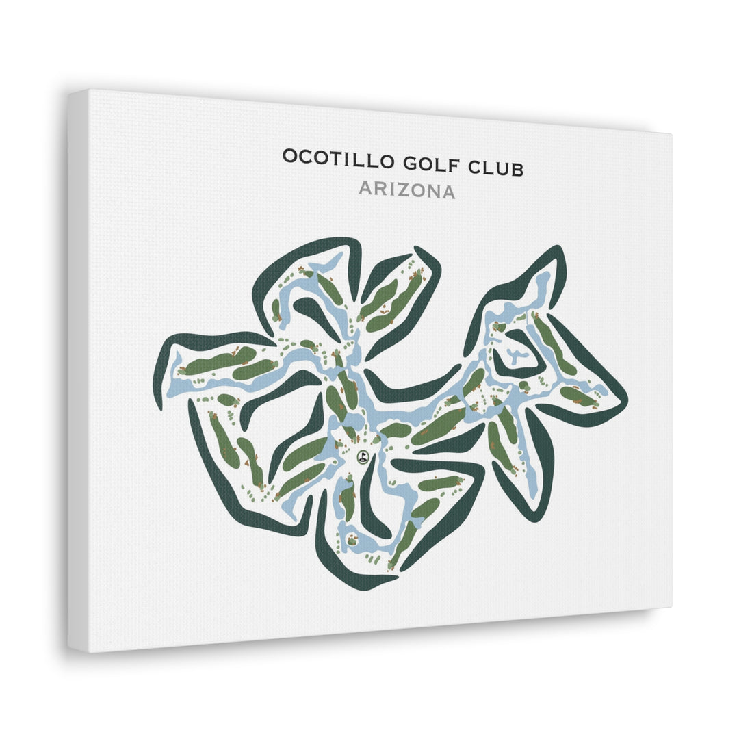 Ocotillo Golf Club, Arizona - Printed Golf Courses