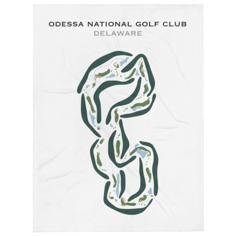 Odessa National Golf Club, Delaware - Printed Golf Courses