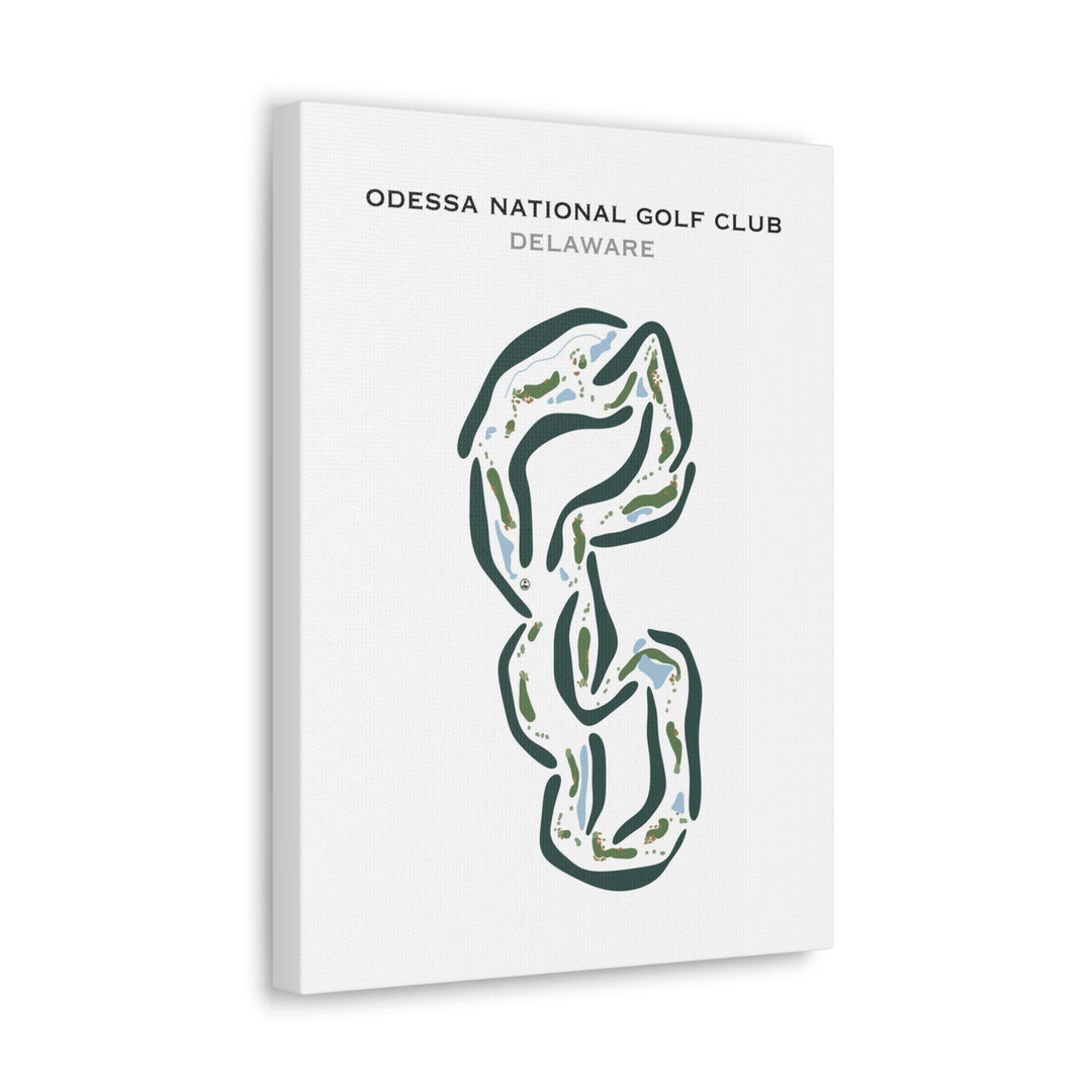 Odessa National Golf Club, Delaware - Printed Golf Courses