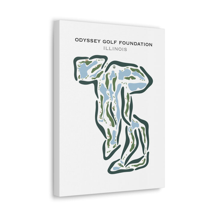 Odyssey Golf Foundation, Illinois - Printed Golf Courses