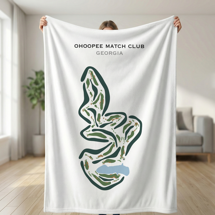 Ohoopee Match Club, Georgia - Printed Golf Courses