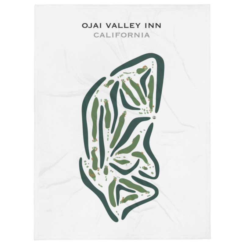 Ojai Valley Inn, California - Printed Golf Courses