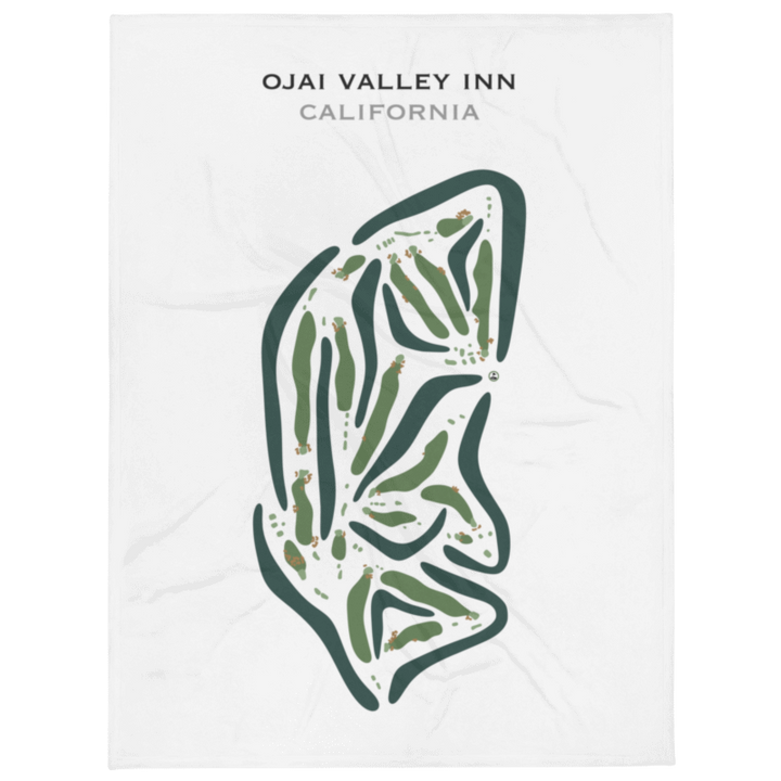 Ojai Valley Inn, California - Printed Golf Courses