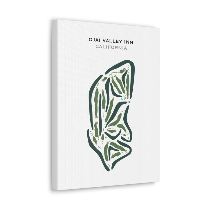 Ojai Valley Inn, California - Printed Golf Courses