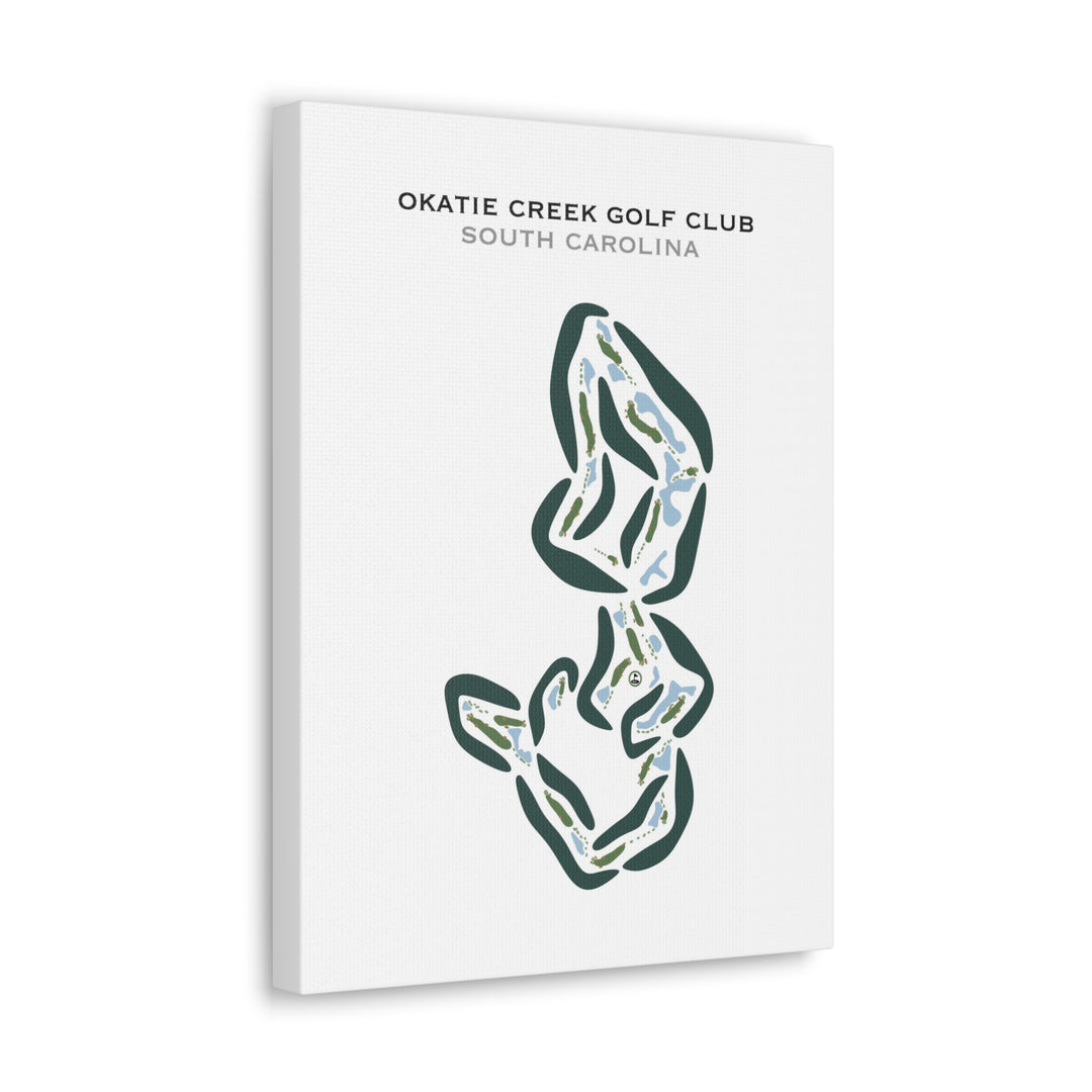 Okatie Creek Golf Club, South Carolina - Printed Golf Courses