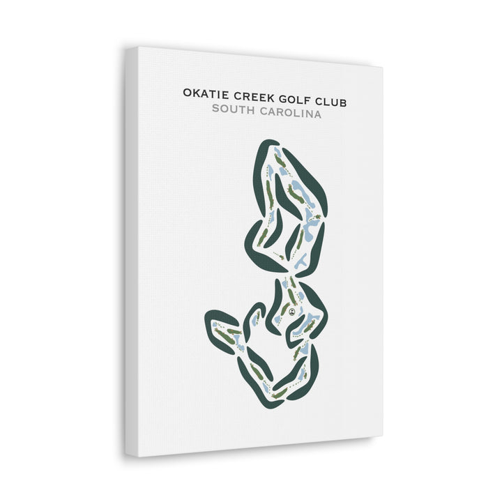 Okatie Creek Golf Club, South Carolina - Printed Golf Courses