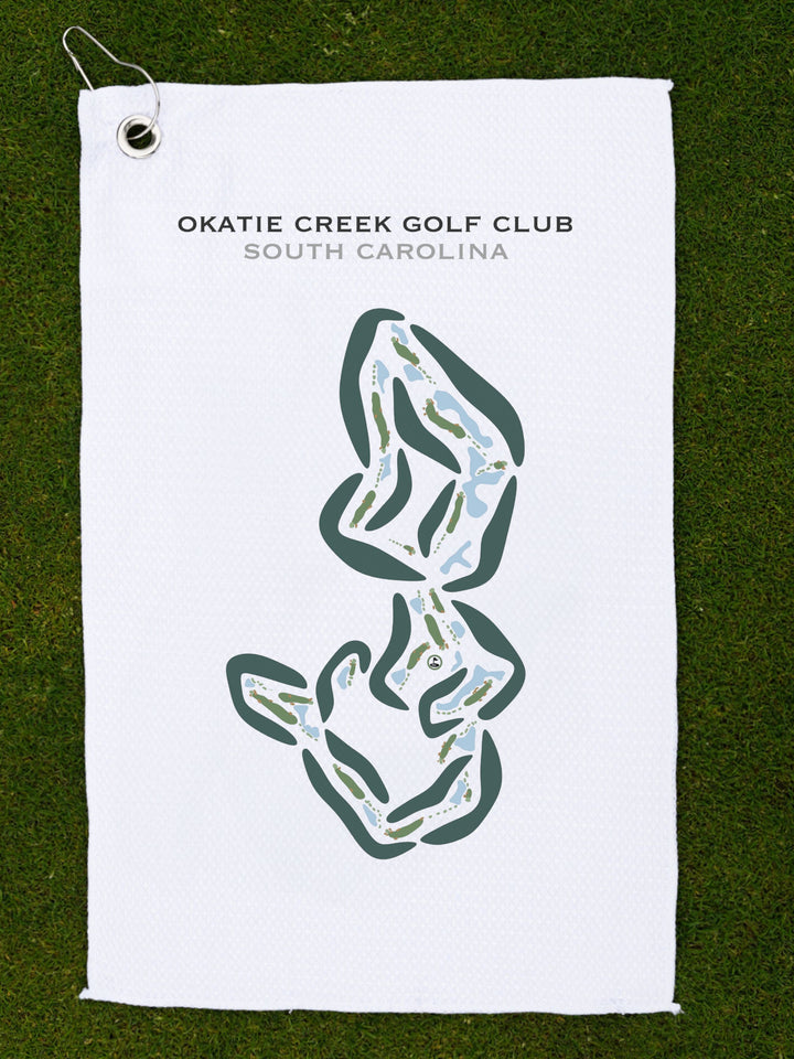 Okatie Creek Golf Club, South Carolina - Printed Golf Courses