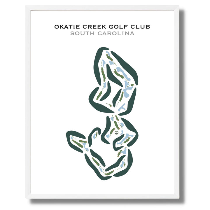 Okatie Creek Golf Club, South Carolina - Printed Golf Courses