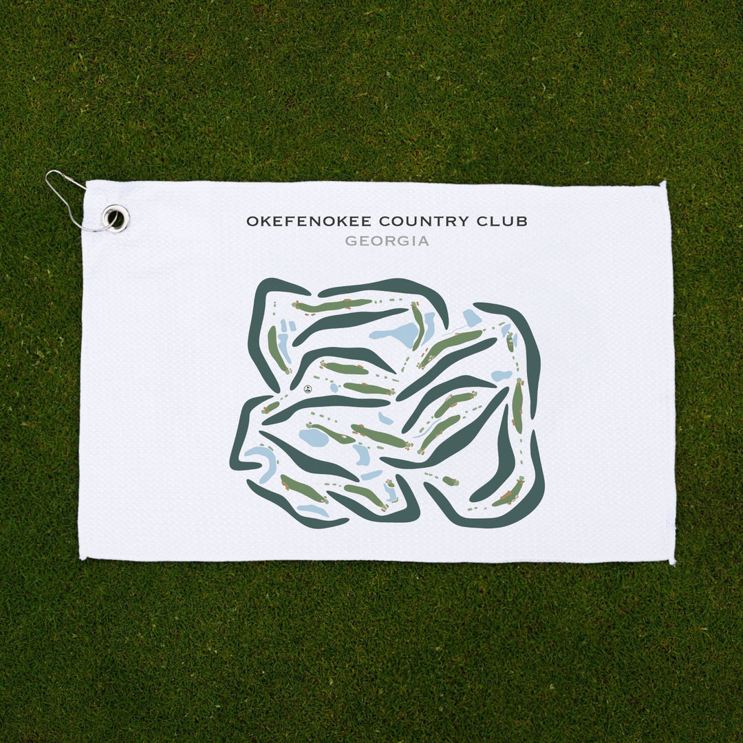 Okefenokee Country Club, Georgia - Printed Golf Courses