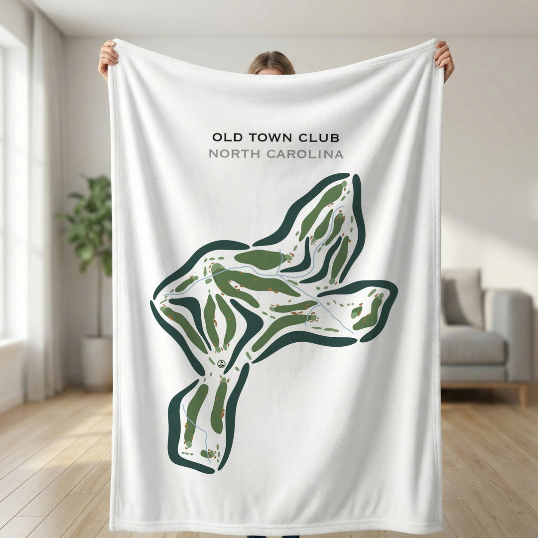 Old Town Club, North Carolina - Printed Golf Courses