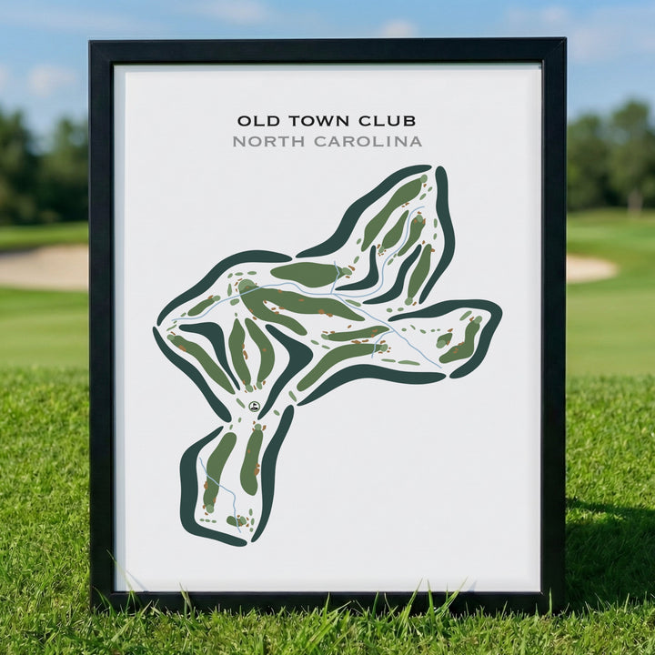 Old Town Club, North Carolina - Printed Golf Courses