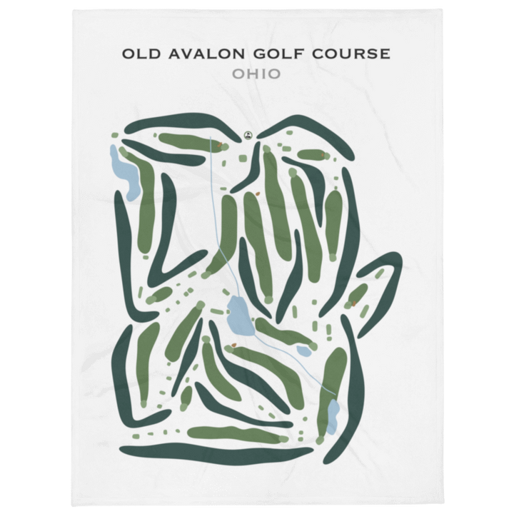 Old Avalon Golf Course, Ohio - Printed Golf Courses