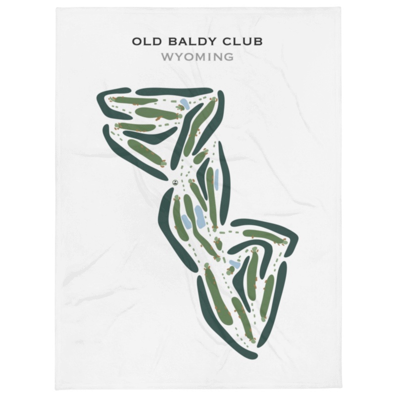 Old Baldy Club, Wyoming - Printed Golf Courses