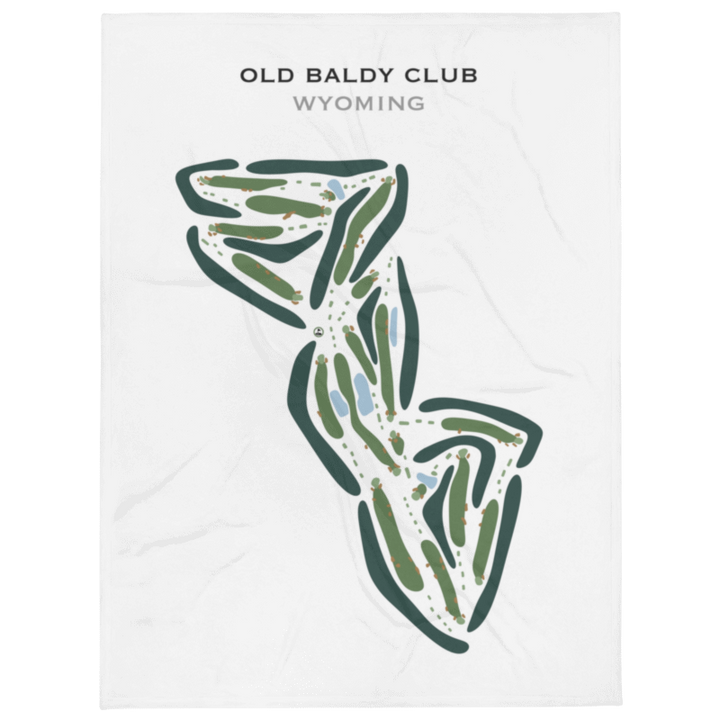 Old Baldy Club, Wyoming - Printed Golf Courses