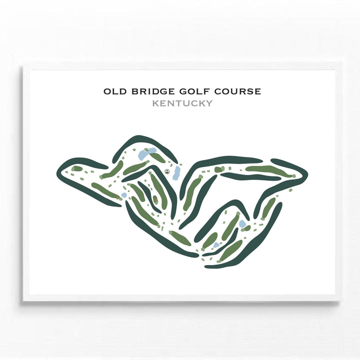 Old Bridge Golf Club, Kentucky - Printed Golf Courses