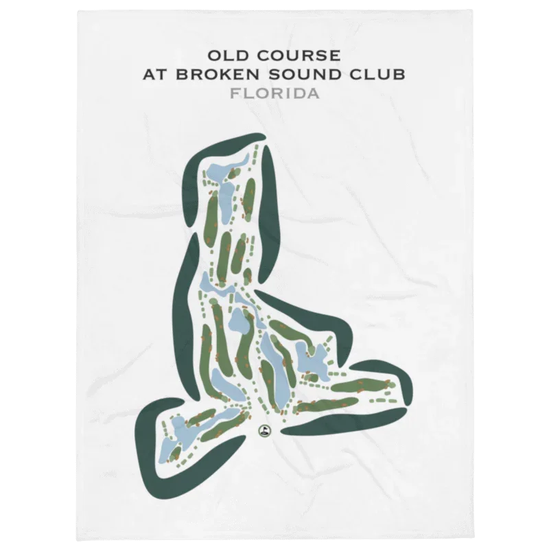 Old Course at Broken Sound Club, Florida - Printed Golf Courses