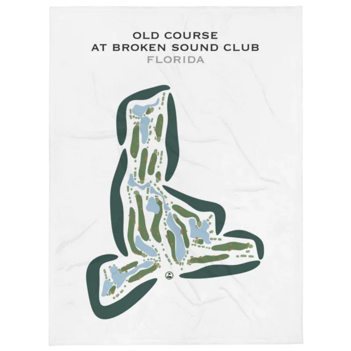 Old Course at Broken Sound Club, Florida - Printed Golf Courses