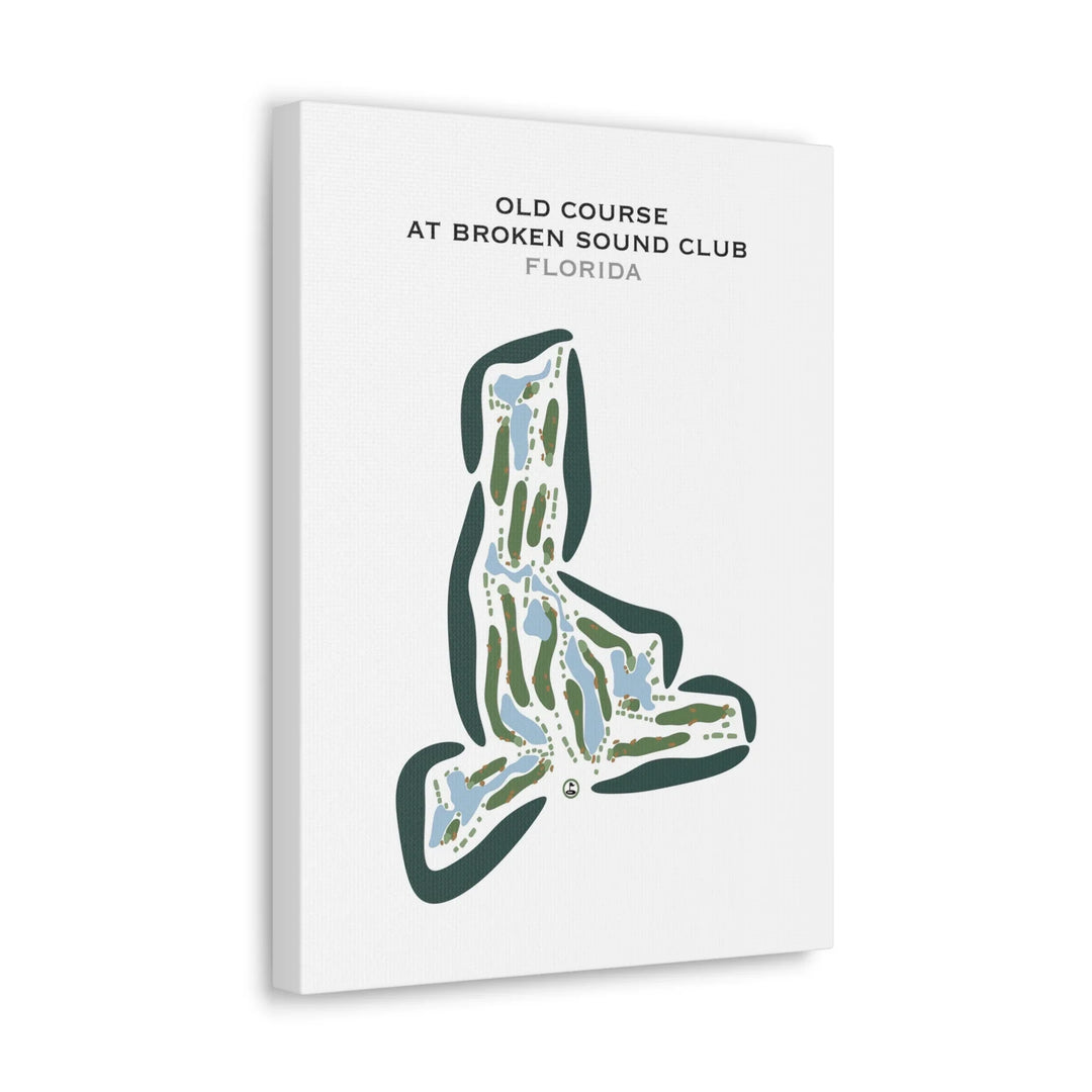 Old Course at Broken Sound Club, Florida - Printed Golf Courses