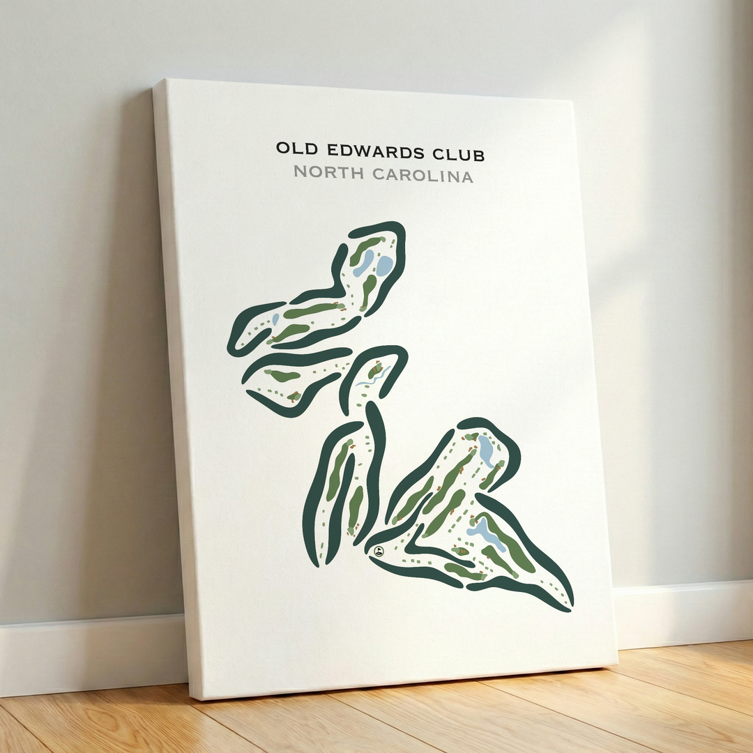 Old Edwards Club, North Carolina - Printed Golf Courses