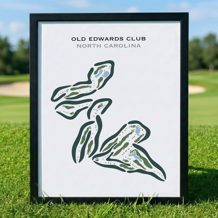 Old Edwards Club, North Carolina - Printed Golf Courses