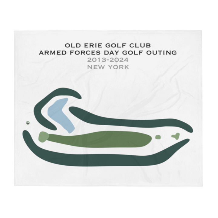 Old Erie Golf Club, New York | Hole #2 - Printed Golf Courses