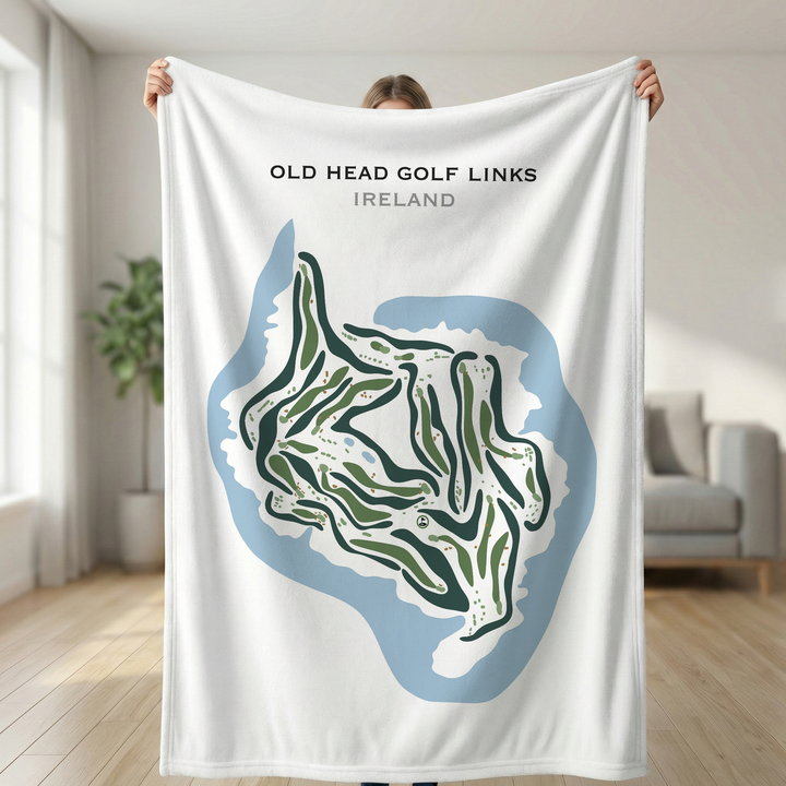 Old Head Golf Links, Ireland - Printed Golf Courses
