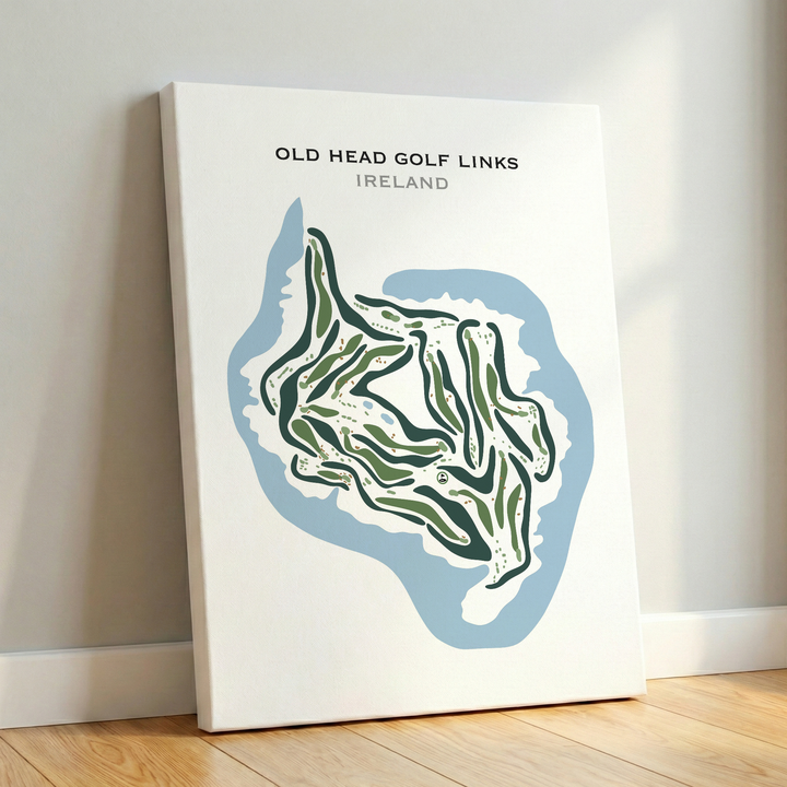 Old Head Golf Links, Ireland - Printed Golf Courses