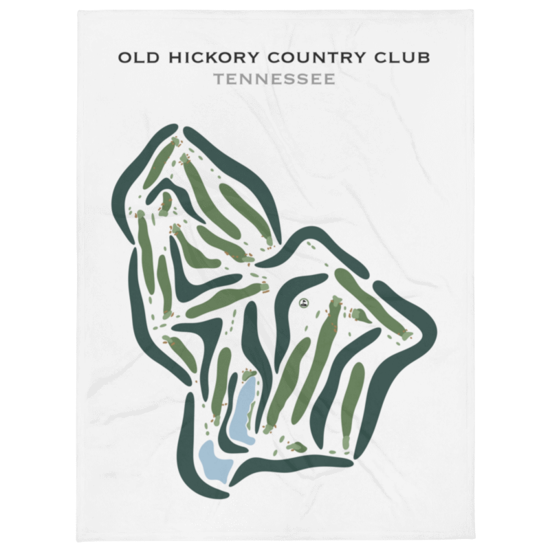 Old Hickory Country Club, Tennessee - Printed Golf Courses