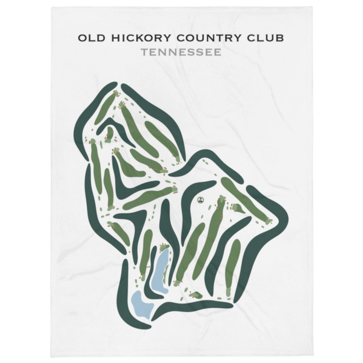 Old Hickory Country Club, Tennessee - Printed Golf Courses