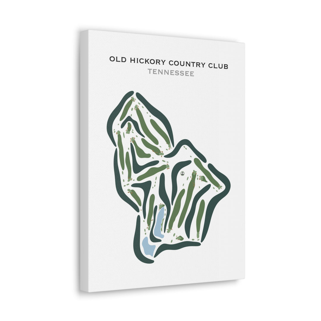 Old Hickory Country Club, Tennessee - Printed Golf Courses