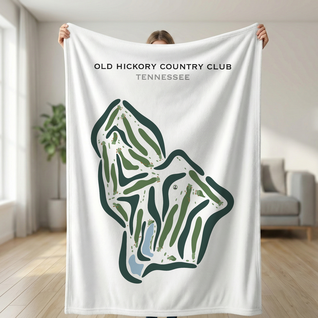 Old Hickory Country Club, Tennessee - Printed Golf Courses