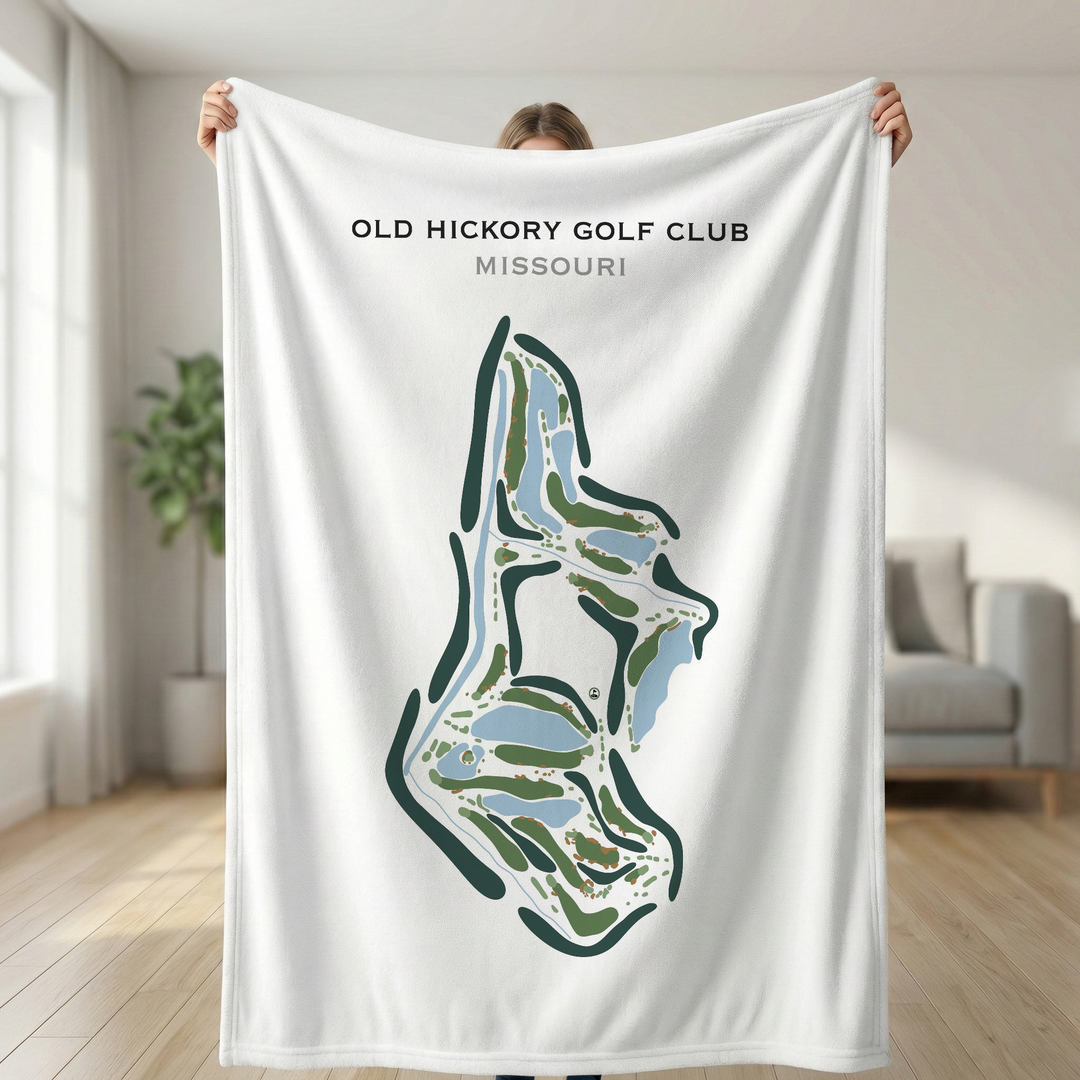 Old Hickory Golf Club, Missouri - Printed Golf Course