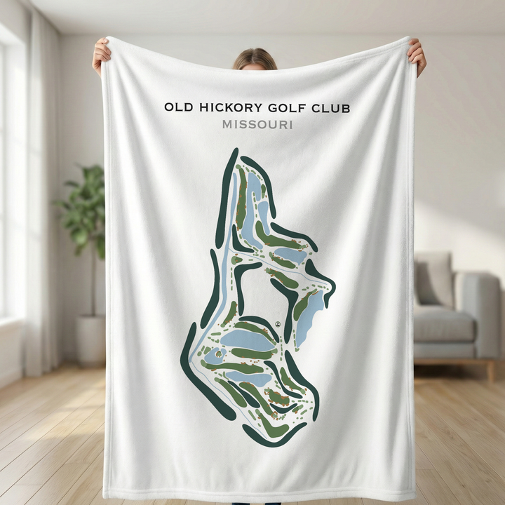 Old Hickory Golf Club, Missouri - Printed Golf Course