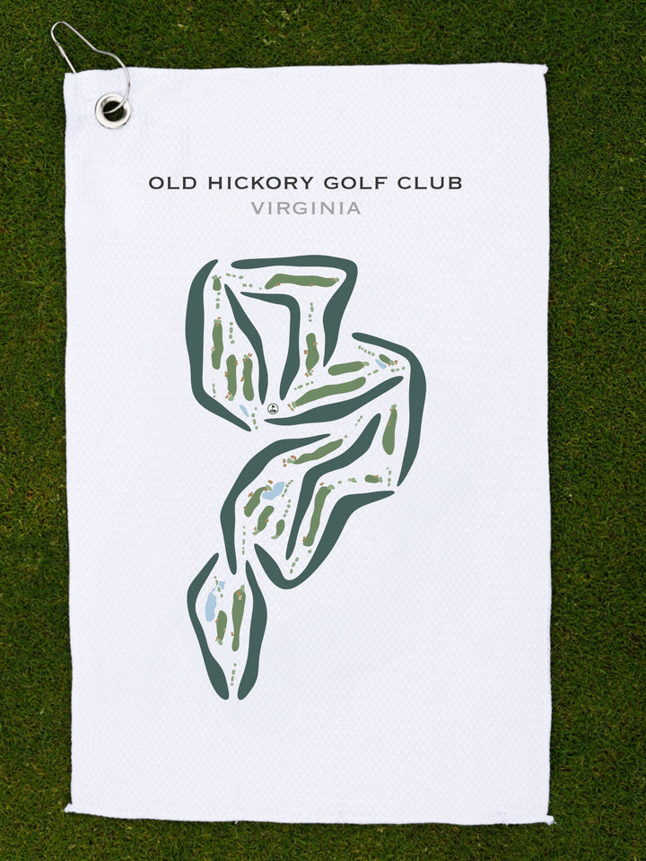 Old Hickory Golf Club, Virginia - Printed Golf Courses