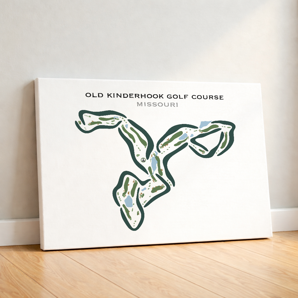 Old Kinderhook Golf Course, Missouri - Printed Golf Courses