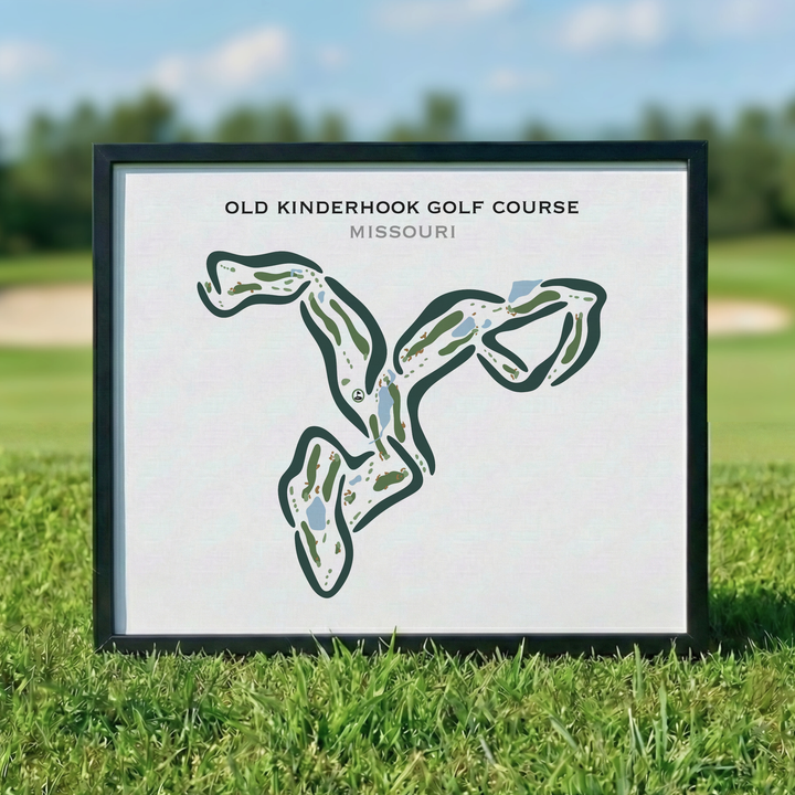 Old Kinderhook Golf Course, Missouri - Printed Golf Courses