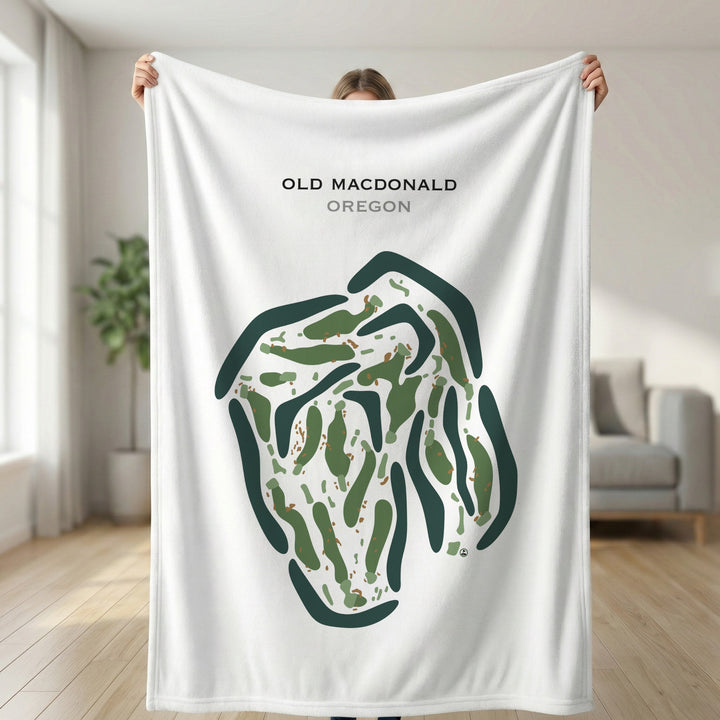 Old Macdonald, Oregon - Printed Golf Courses